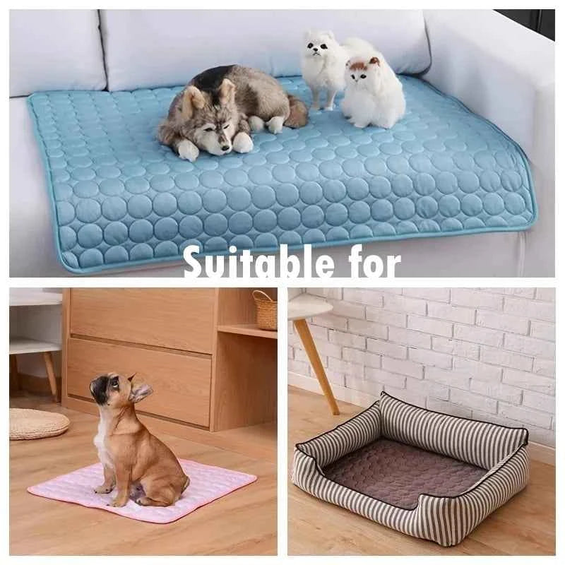 Self-Cooling Dog Mat For Small & Large Dogs – Washable Summer Pet Pad - PAW Bolt