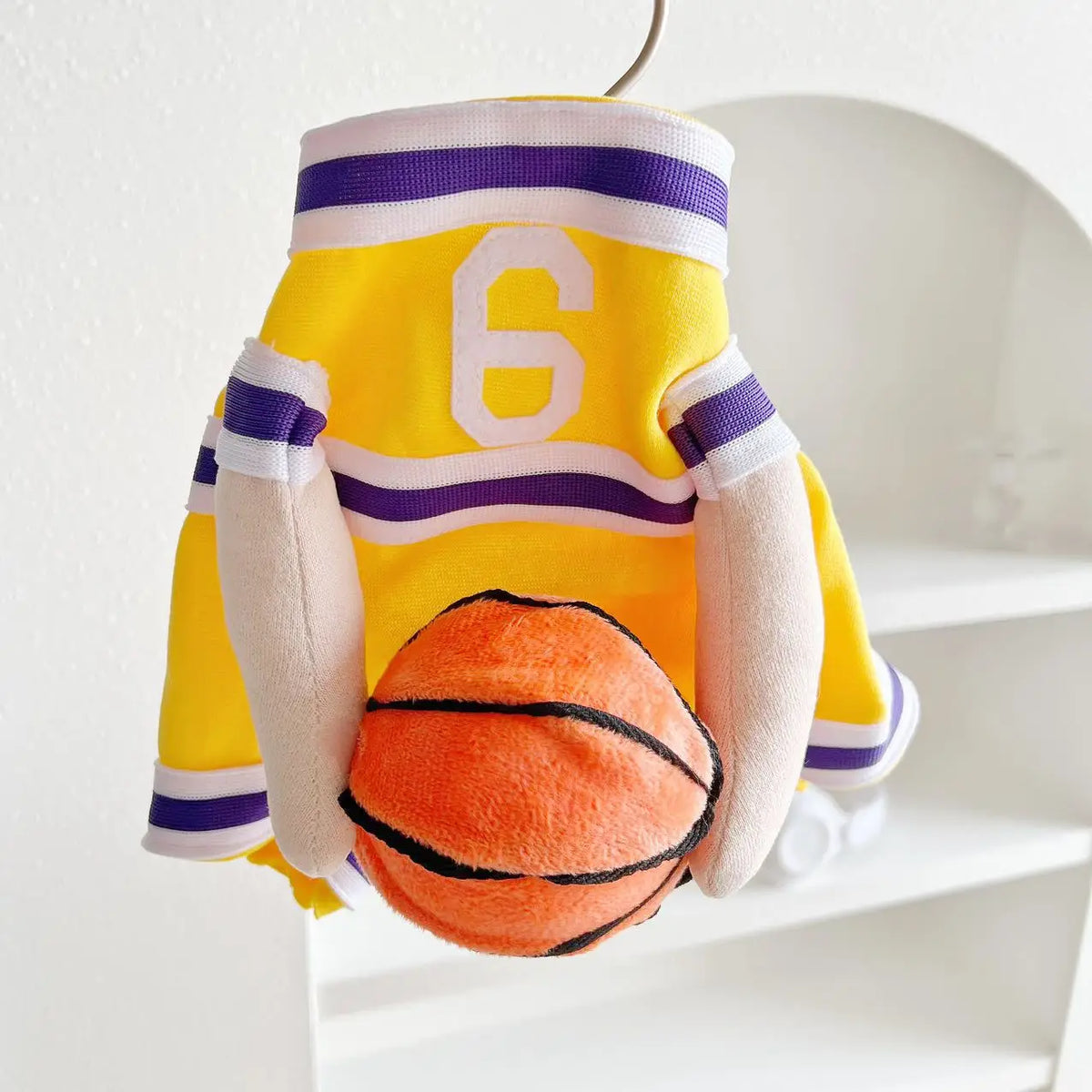 Pet Basketball Uniform – Cute Sport Costume for Small Dogs & Cats