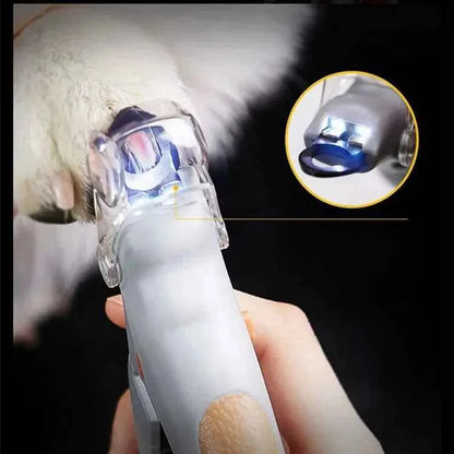 LED Light Pet Nail Clipper With Amplification Function Dog Cat Special Nail Trimmer Tool Pet Grooming Cleaning Supplies - PAW Bolt
