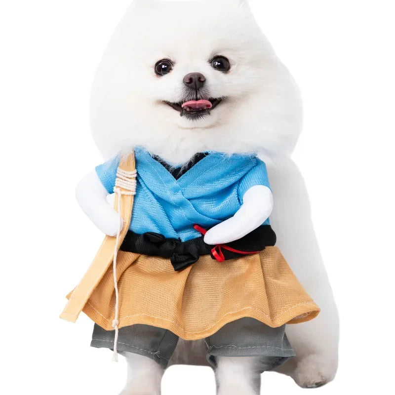 Halloween 3-Piece Dog & Cat Costume Set