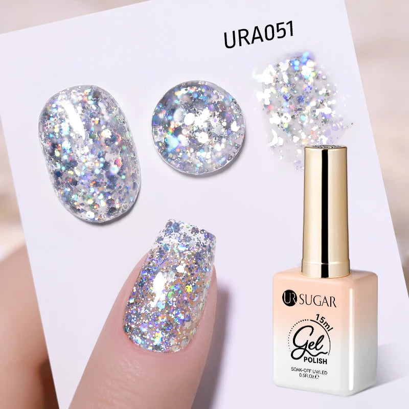 UR SUGAR 15ml Cat Magnetic Gel Nail Polish 30 Colors Semi Permanent Magnetic Gel UV/LED Soak Off Painting Vanrish Design - PAW Bolt