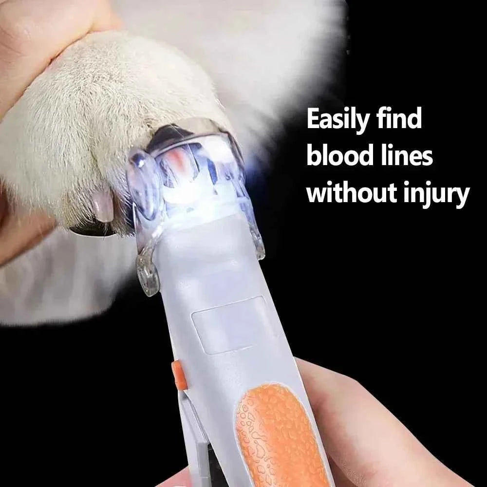 Clear Cut LED Magnifying Pet Nail Clipper - PAW Bolt