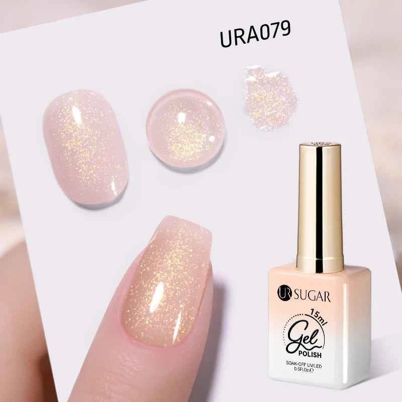 UR SUGAR 15ml Cat Magnetic Gel Nail Polish 30 Colors Semi Permanent Magnetic Gel UV/LED Soak Off Painting Vanrish Design - PAW Bolt