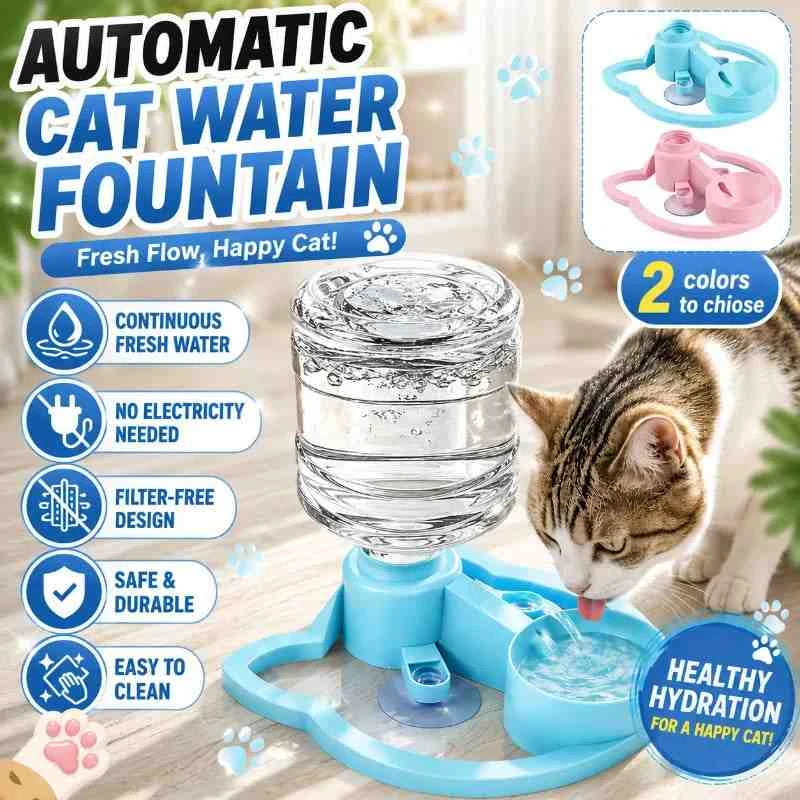 CleanFlow™ Pet Bowl 🐾💧 — Automatic Fresh Water Refill