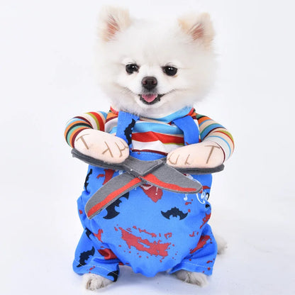 Halloween 3-Piece Dog & Cat Costume Set