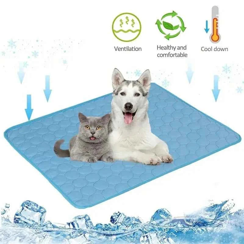 Self-Cooling Dog Mat For Small & Large Dogs – Washable Summer Pet Pad - PAW Bolt