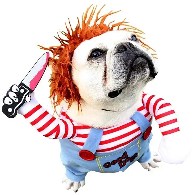 Halloween 3-Piece Dog & Cat Costume Set