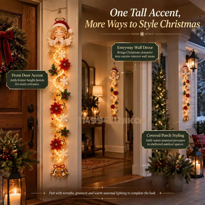 MerryCascade™ Door Hanger 🎅✨ — Glowing Christmas Cheer