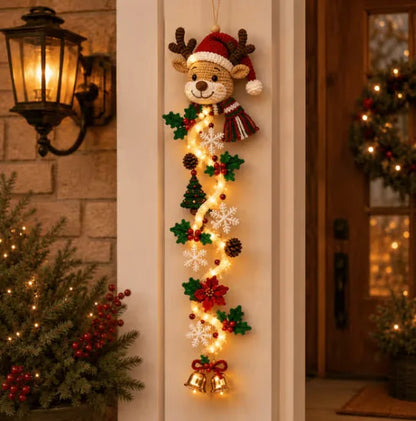 MerryCascade™ Door Hanger 🎅✨ — Glowing Christmas Cheer