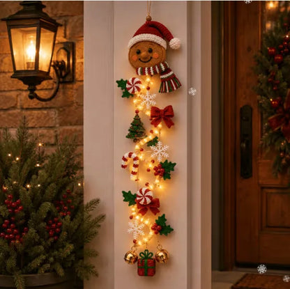 MerryCascade™ Door Hanger 🎅✨ — Glowing Christmas Cheer