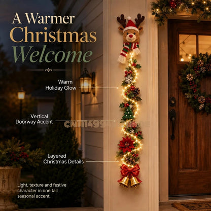 MerryCascade™ Door Hanger 🎅✨ — Glowing Christmas Cheer