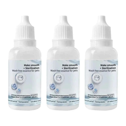 3-5pcs Cat Steam Brush Wash Free Essence Hair Serum Animal Grooming Essence Cat Dog Depilation for Cat Steamy Brush Pet Cleaning - PAW Bolt