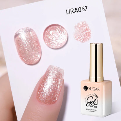 UR SUGAR 15ml Cat Magnetic Gel Nail Polish 30 Colors Semi Permanent Magnetic Gel UV/LED Soak Off Painting Vanrish Design - PAW Bolt