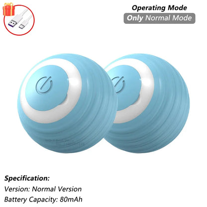 Cat Interactive Ball Toy Automatic Rolling Ball Faux Tail Rechargeable Smart Pet Electric Toy - PAW Bolt