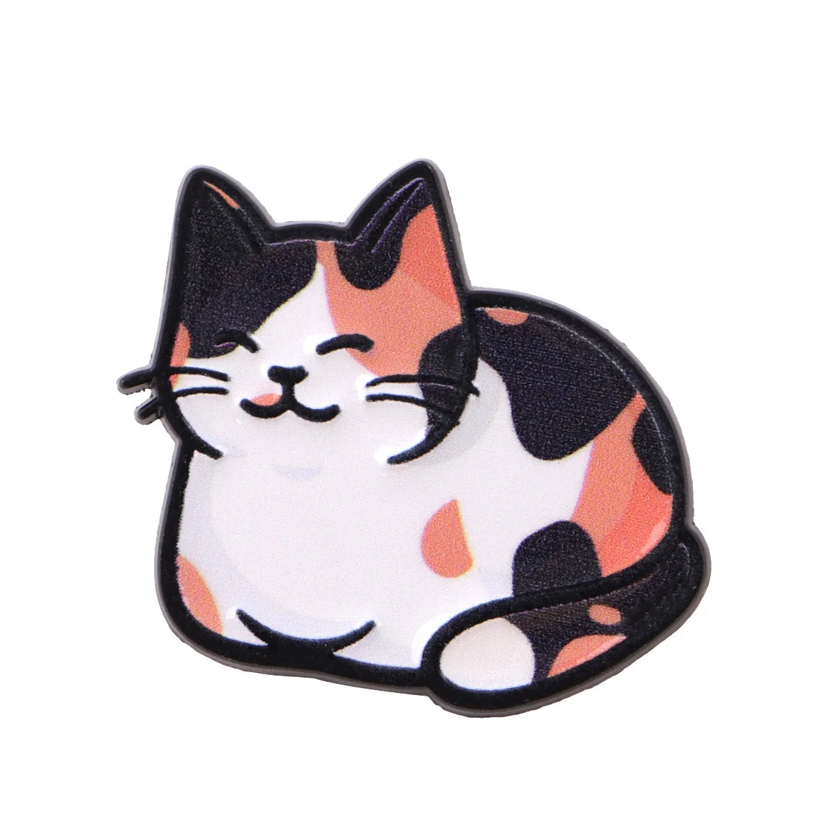 Van Gogh Starry Night Cat Enamel Brooches Cute Cat Lapel Pins Badge on Backpack Costume Accessories Fashion Jewelry Gifts