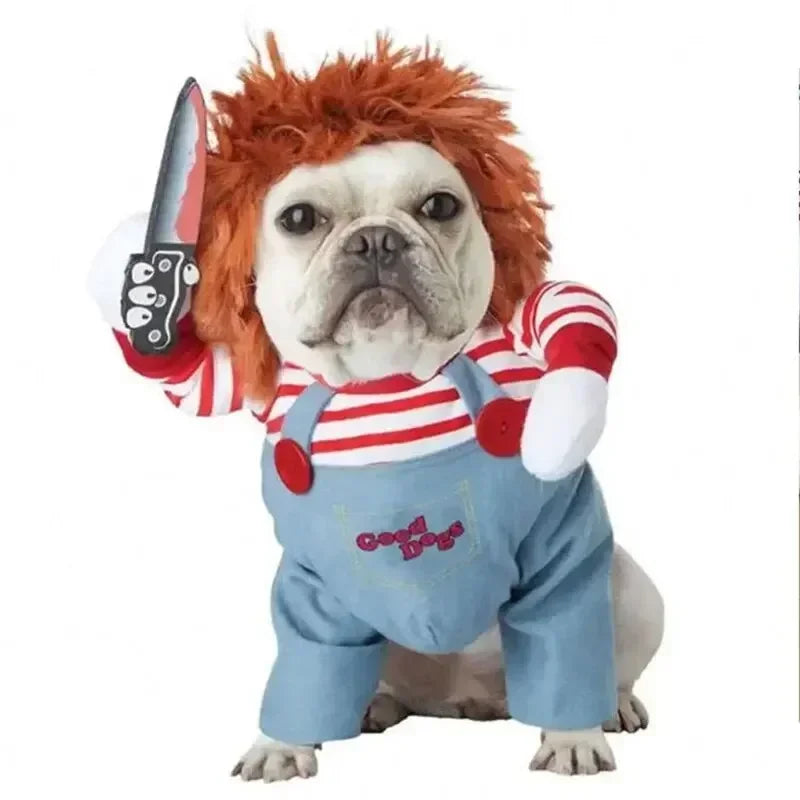 Halloween 3-Piece Dog & Cat Costume Set