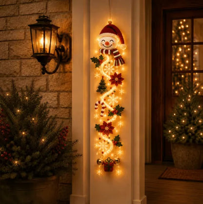 MerryCascade™ Door Hanger 🎅✨ — Glowing Christmas Cheer