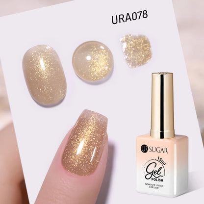 UR SUGAR 15ml Cat Magnetic Gel Nail Polish 30 Colors Semi Permanent Magnetic Gel UV/LED Soak Off Painting Vanrish Design - PAW Bolt
