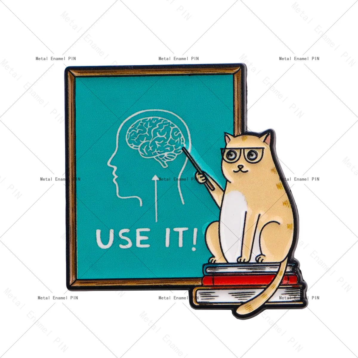Van Gogh Starry Night Cat Enamel Brooches Cute Cat Lapel Pins Badge on Backpack Costume Accessories Fashion Jewelry Gifts