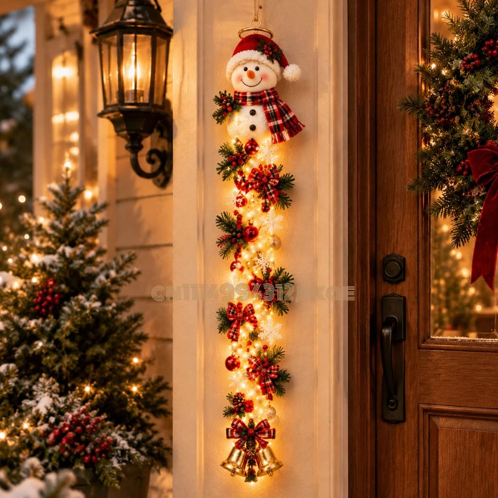 MerryCascade™ Door Hanger 🎅✨ — Glowing Christmas Cheer