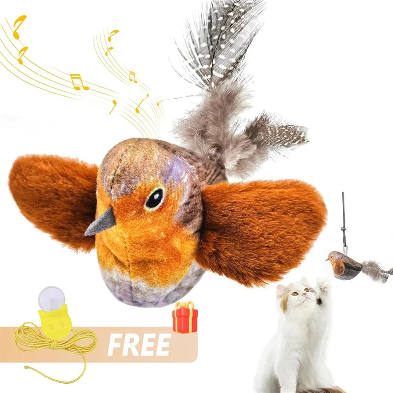 Cat Interactive Ball Toy Automatic Rolling Ball Faux Tail Rechargeable Smart Pet Electric Toy - PAW Bolt
