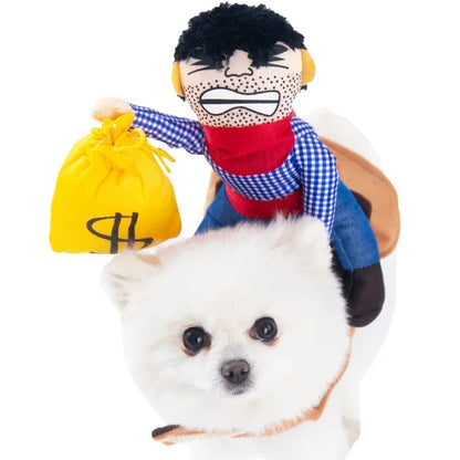 Halloween 3-Piece Dog & Cat Costume Set