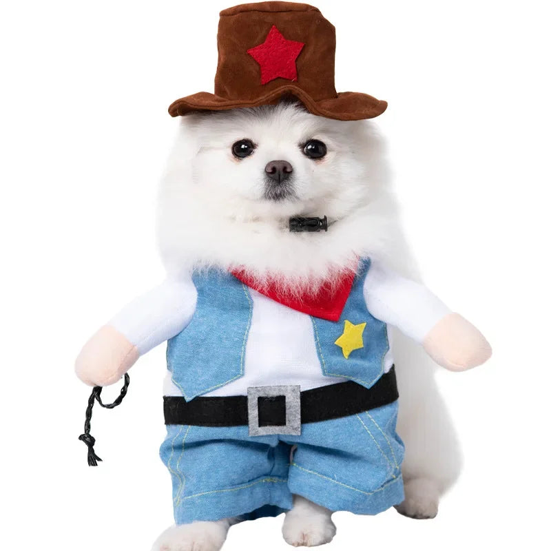 Halloween 3-Piece Dog & Cat Costume Set