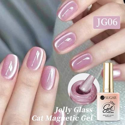 UR SUGAR 15ml Cat Magnetic Gel Nail Polish 30 Colors Semi Permanent Magnetic Gel UV/LED Soak Off Painting Vanrish Design - PAW Bolt