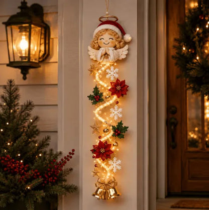 MerryCascade™ Door Hanger 🎅✨ — Glowing Christmas Cheer