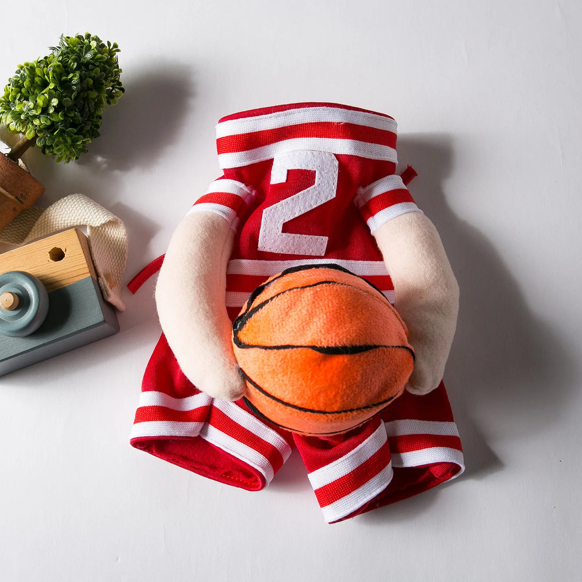 Pet Basketball Uniform – Cute Sport Costume for Small Dogs & Cats